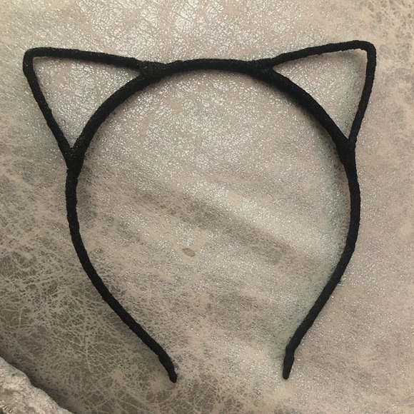 NWOT Sparkly Cat ears headband - Picture 3 of 4